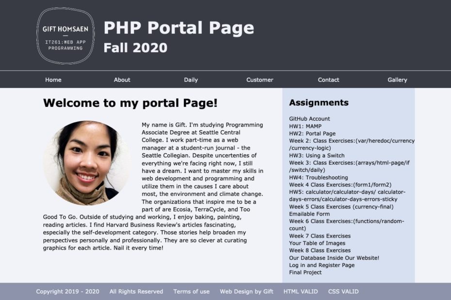 Image of PHP-Portal-Page